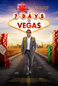 Walk to Vegas Movie Poster Print featuring vibrant cinematic art.