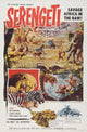Serengeti Movie Poster Print featuring vibrant colors and captivating imagery.