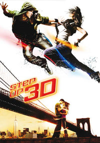 Step Up 3-D Movie Poster Print featuring vibrant dance imagery.