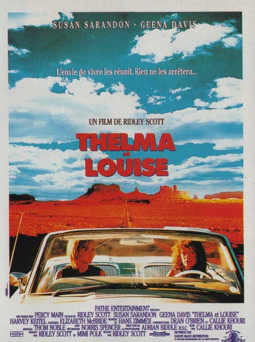 Thelma & Louise Movie Poster Print - 11x17