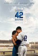 42 Movie Poster Print featuring Jackie Robinson breaking the color barrier.