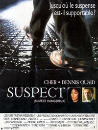 Suspect Movie Poster Print showcasing thrilling cinematic art.
