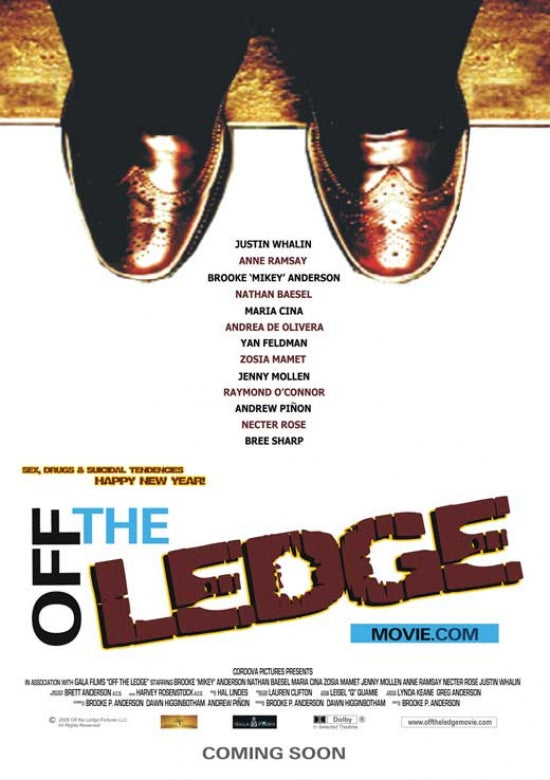 Off the Ledge movie poster print, available in multiple sizes.