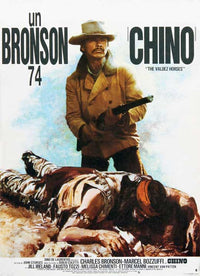 Chino Movie Poster Print featuring vibrant colors and iconic imagery.