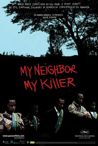 My Neighbor, My Killer movie poster featuring dramatic visual art.