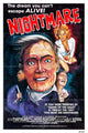 Nightmare Movie Poster Print featuring iconic horror imagery