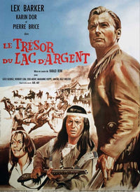 Treasure of Silver Lake Movie Poster Print showcasing classic film imagery.