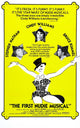 The First Nudie Musical Movie Poster Print featuring vibrant colors and playful design.