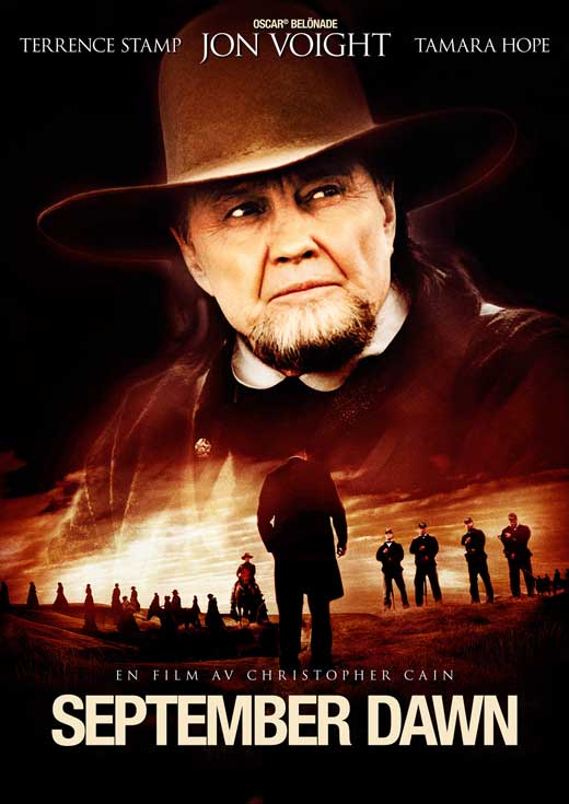 September Dawn Movie Poster Print featuring vibrant artwork.