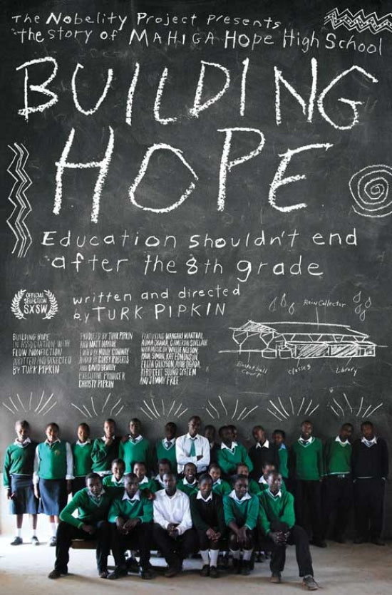 Building Hope Movie Poster Print featuring inspirational imagery.