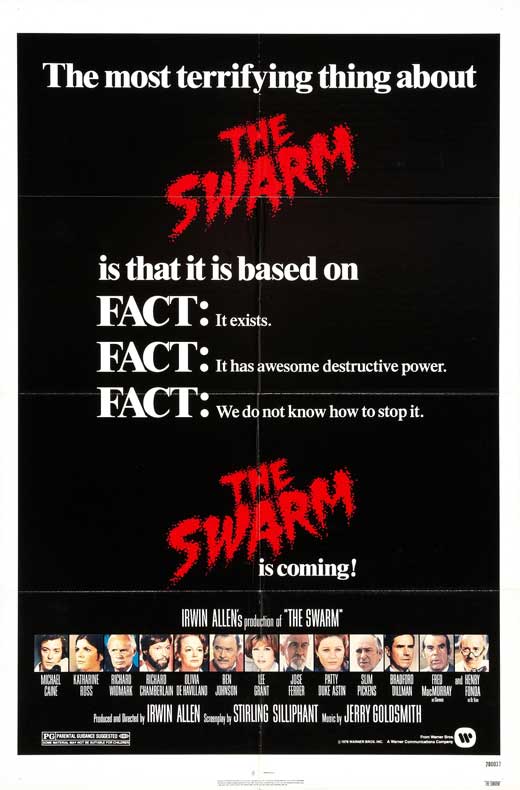 The Swarm Movie Poster Print showcasing cinematic art.