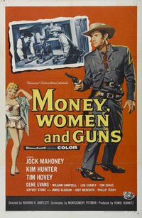 Money, Women and Guns Movie Poster Print showcasing thrilling visuals.