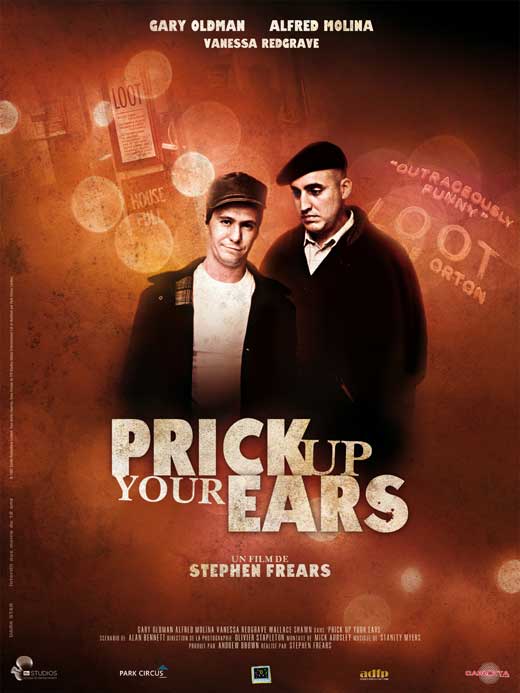 Prick Up Your Ears Movie Poster Print featuring vibrant artwork.
