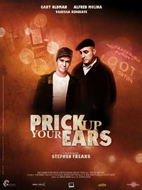 Prick Up Your Ears Movie Poster Print featuring vibrant artwork.