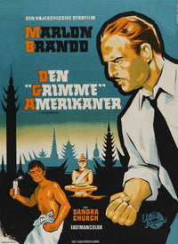 The Ugly American Movie Poster Print showcasing classic film art.
