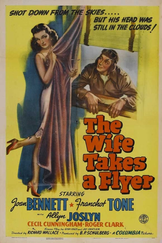 The Wife Takes a Flyer Movie Poster Print