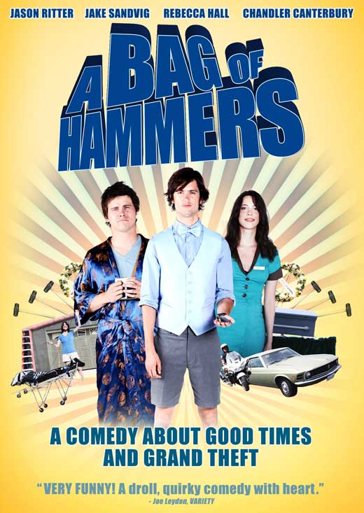 A Bag of Hammers Movie Poster Print showcasing vibrant colors and engaging visuals.