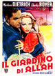 The Garden of Allah Movie Poster Print showcasing classic cinema art.