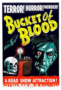 A Bucket of Blood Movie Poster Print - 11x17