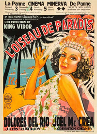 Bird of Paradise Movie Poster Print showcasing vibrant imagery.