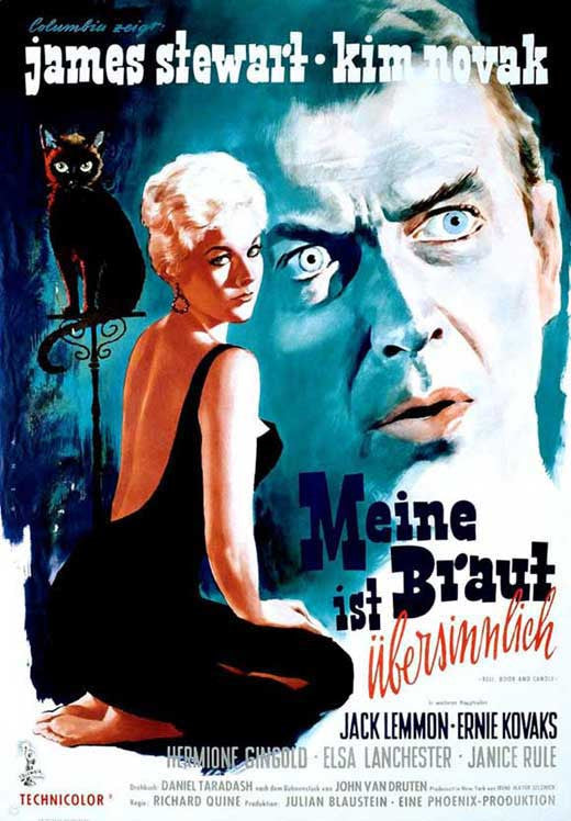 Bell, Book and Candle Movie Poster Print (11x17)
