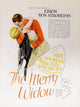 Merry Widow Movie Poster Print showcasing classic film art