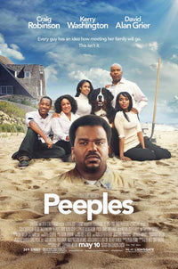 Tyler Perry Presents Peeples Movie Poster Print showcasing vibrant family dynamics.