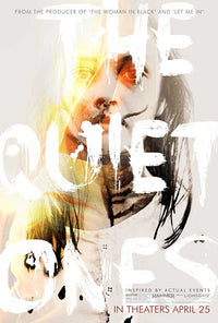 The Quiet Ones Movie Poster Print showcasing eerie visuals and cinematic themes.
