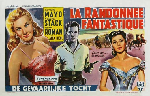 Great Day in the Morning Movie Poster Print showcasing classic cinema art