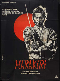 Harakiri Movie Poster Print showcasing dramatic visuals