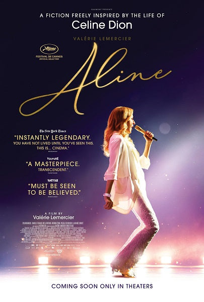 Aline Movie Poster Print showcasing vibrant cinematic art.