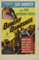 Bowery Bombshell Movie Poster Print showcasing classic cinema art.