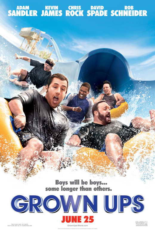 Grown Ups Movie Poster Print - 11x17 | Posterazzi