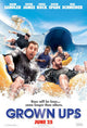 Grown Ups Movie Poster Print - 11x17 | Posterazzi