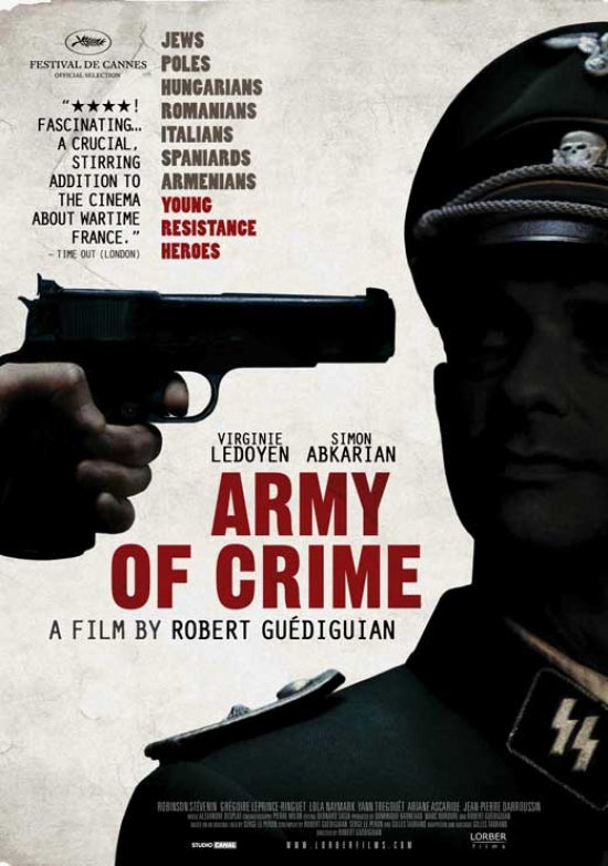 The Army of Crime Movie Poster Print showcasing resistance and bravery.