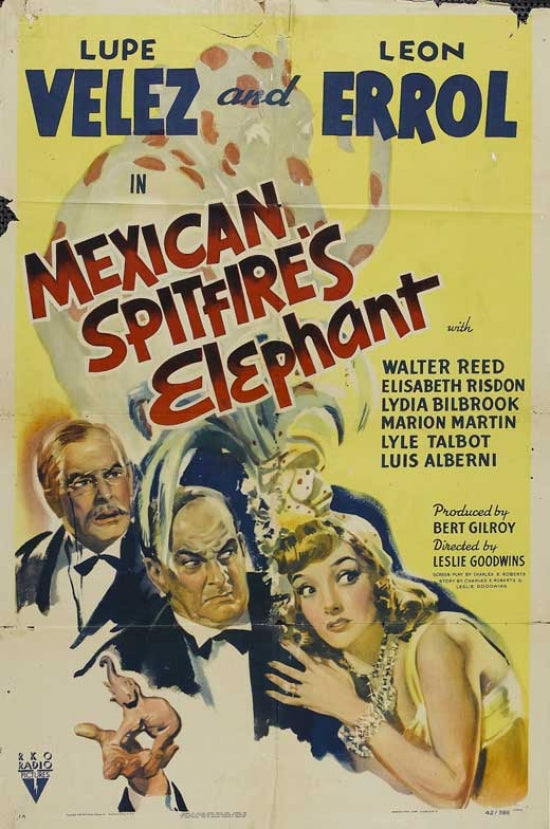 Mexican Spitfire's Elephant Movie Poster Print