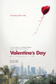 Valentine's Day Movie Poster Print featuring romantic imagery.