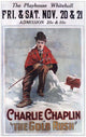 The Gold Rush Movie Poster Print showcasing classic cinema artwork.