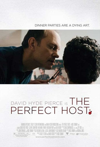 The Perfect Host Movie Poster Print showcasing vibrant cinematic art.