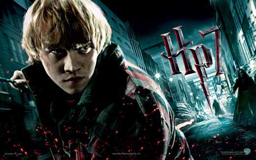 Harry Potter and the Deathly Hallows Part I Movie Poster Print featuring vibrant imagery.