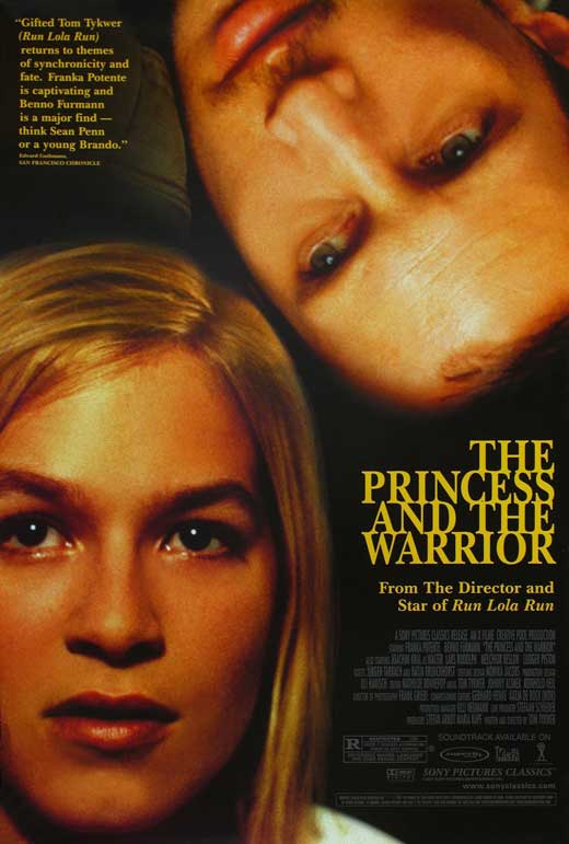 The Princess and the Warrior Movie Poster Print showcasing cinematic art.