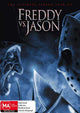 Freddy Vs. Jason Movie Poster Print featuring iconic horror characters.