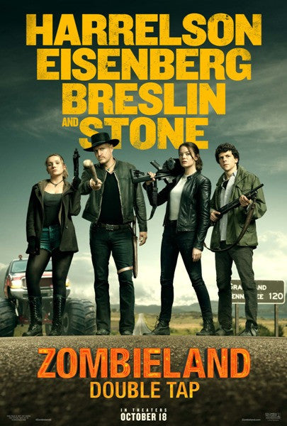 Zombieland: Double Tap Movie Poster Print (11x17)