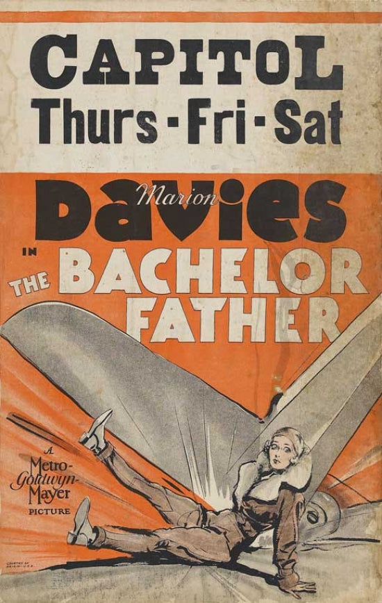 The Bachelor Father Movie Poster Print showcasing classic cinema artwork.