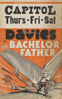 The Bachelor Father Movie Poster Print showcasing classic cinema artwork.