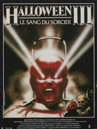 Halloween 3: Season of the Witch Movie Poster Print featuring haunting imagery.