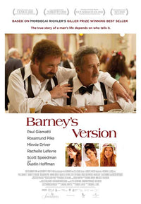 Barney's Version Movie Poster Print showcasing cinematic art.