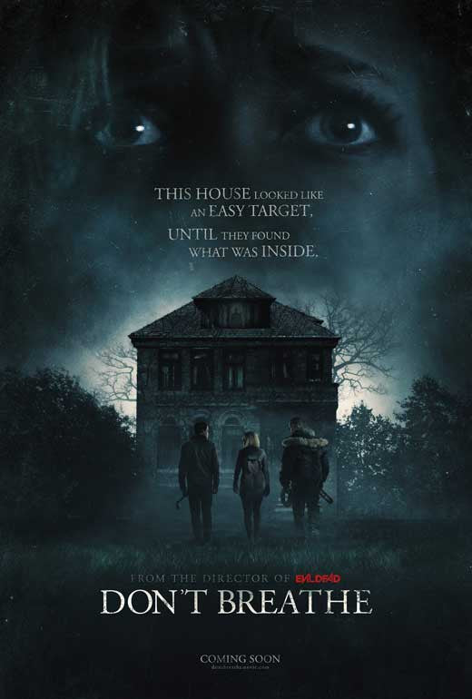 Don't Breathe Movie Poster Print (27x40) | Pop Culture Graphics