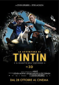 The Adventures of Tintin The Secret of the Unicorn Movie Poster
