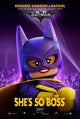 The Lego Batman Movie Poster Print featuring colorful Lego characters.